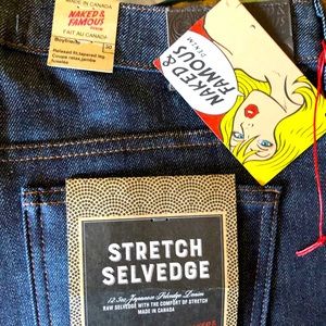 COPY - Naked and Famous stretch selvedge boyfrien…